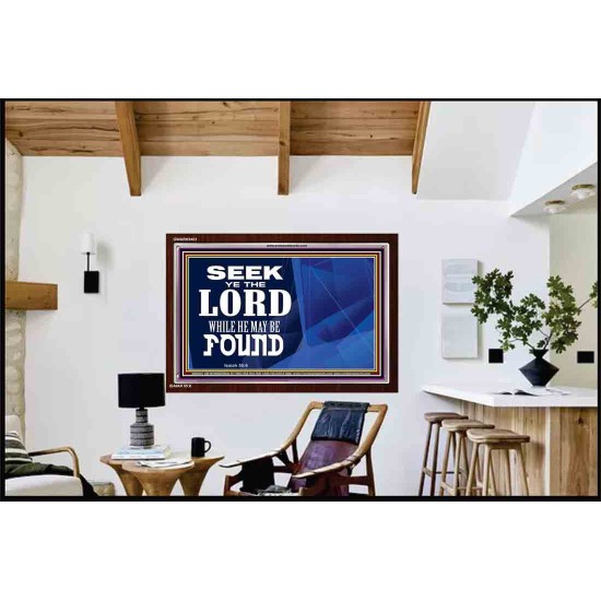 SEEK YE THE LORD   Bible Verses Framed for Home Online   (GWARK9401)   