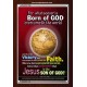 WHATSOEVER IS BORN OF GOD OVERCOMETH THE WORLD   Contemporary Christian Paintings Frame   (GWARK1760)   