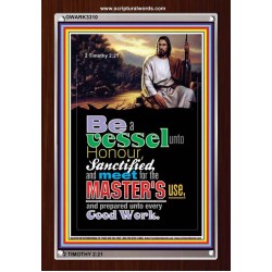 A VESSEL UNTO HONOUR   Bible Verses Poster   (GWARK3310)   "25X33"
