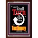 TURN TO YOU FOR A TESTIMONY   Framed Lobby Wall Decoration   (GWARK3354)   