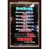 WHATSOEVER THINGS ARE TRUE   Scripture Wood Framed Signs   (GWARK3878)   "25X33"