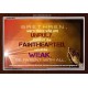 UPHOLD THE WEAK   Inspirational Wall Art Frame   (GWARK4008)   