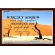 WORDLY SORROW   Custom Frame Scriptural ArtWork   (GWARK4390)   