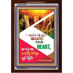 WELLSPRING OF LIFE   Christian Artwork Frame   (GWARK4890)   "25X33"