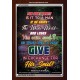 WHAT WILL A MAN GIVE IN EXCHANGE FOR HIS SOUL   Wall Art Poster   (GWARK6365)   