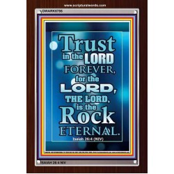 TRUST IN THE LORD   Scripture Art Prints   (GWARK6786)   "25X33"