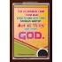 ALL THINGS ARE FROM GOD   Scriptural Portrait Wooden Frame   (GWARK6882)   "25X33"