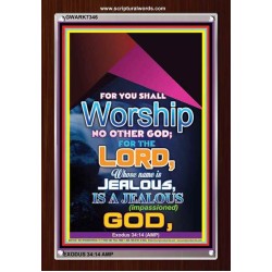 WORSHIP   Religious Art Frame   (GWARK7346)   "25X33"