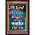 WORD OF THE LORD   Contemporary Christian poster   (GWARK7370)   "25X33"
