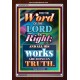 WORD OF THE LORD   Contemporary Christian poster   (GWARK7370)   