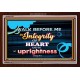 WALK IN INTEGRITY   Unique Bible Verse Frame   (GWARK7559)   