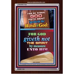 WORDS OF GOD   Bible Verse Picture Frame Gift   (GWARK7724)   