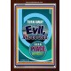 TURN AWAY FROM EVIL   Encouraging Bible Verses Framed   (GWARK8082)   