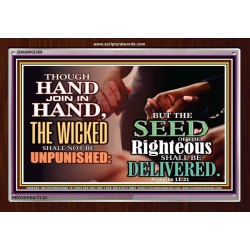SEED OF RIGHTEOUSNESS   Christian Quote Framed   (GWARK8388)   