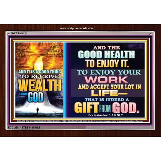 WEALTH FROM GOD   Art & Dcor Framed   (GWARK8424)   