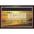 WALK IN WISDOM   Bible Verse Wall Art   (GWARK865)   "33X25"