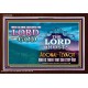 ADONAI TZVA'OT - LORD OF HOSTS   Christian Quotes Frame   (GWARK8650L)   