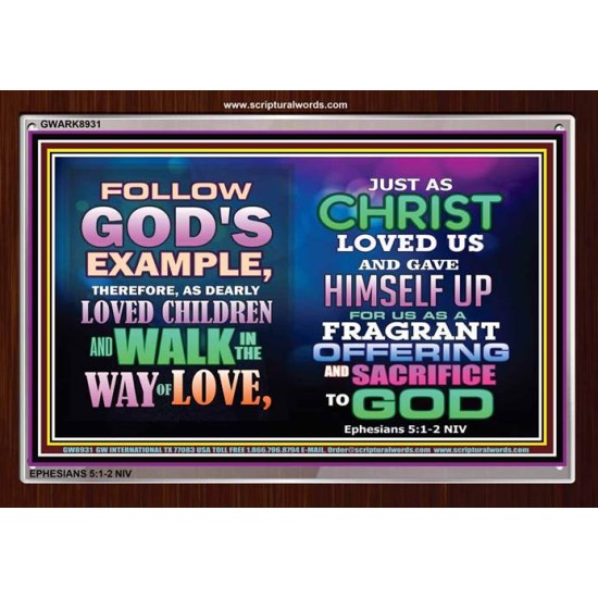 WALK IN LOVE   Inspiration Wall Art Frame   (GWARK8931)   