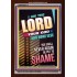 YOU SHALL NOT BE PUT TO SHAME   Bible Verse Frame for Home   (GWARK9113)   "25X33"