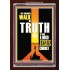 WALK IN THE TRUTH   Large Framed Scripture Wall Art   (GWARK9121)   "25X33"