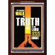 WALK IN THE TRUTH   Large Framed Scripture Wall Art   (GWARK9121)   