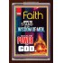 YOUR FAITH   Frame Bible Verse Online   (GWARK9126)   "25X33"