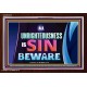ALL UNRIGHTEOUSNESS IS SIN   Printable Bible Verse to Frame   (GWARK9376)   