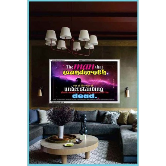 UNDERSTANDING   Inspirational Bible Verse Framed   (GWARMOUR3351)   