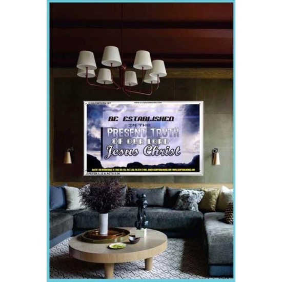 TRUTH OF OUR LORD   Inspirational Bible Verse Framed   (GWARMOUR4197)   