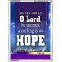 THY MERCY O LORD BE UPON US   Bible Verses Framed Art Prints   (GWARMOUR1238)   "12X18"