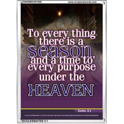 THERE IS A SEASON   Bible Verses  Picture Frame Gift   (GWARMOUR1655)   