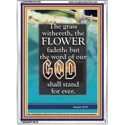 THE WORD STAND FOREVER   Bible Verses    (GWARMOUR169)   