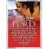 THE LORD IS OUR ARMOUR    Wall Art   (GWARMOUR192)   "12X18"