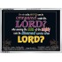 WHO IN THE HEAVEN CAN BE COMPARED   Bible Verses Wall Art Acrylic Glass Frame   (GWARMOUR2021)   "18X12"