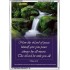 THE LORD BE WITH YOU   Inspirational Wall Art Frame   (GWARMOUR250)   "12X18"
