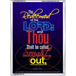 THOU SHALL BE CALLED SOUGHT OUT   Scripture Art Prints   (GWARMOUR3114)   