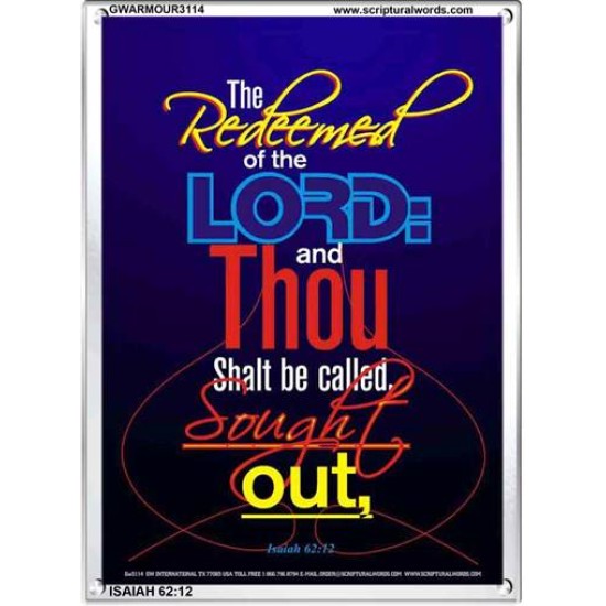 THOU SHALL BE CALLED SOUGHT OUT   Scripture Art Prints   (GWARMOUR3114)   