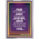 WALK IN ALL HIS WAYS   Scripture Art Prints   (GWARMOUR3306)   