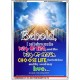 WAY OF LIFE   Biblical Art Acrylic Glass Frame   (GWARMOUR3307)   