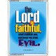 THE LORD IS FAITHFUL   Bible Verses Frame for Home Online   (GWARMOUR3426)   