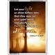 YOUR GOOD WORKS   Framed Bible Verse   (GWARMOUR3925)   