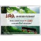 WHO SHALL ABIDE IN THY TABERNACLE   Decoration Wall Art   (GWARMOUR4049)   