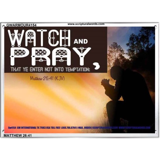 WATCH AND PRAY   Church office Paintings   (GWARMOUR4154)   