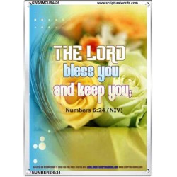 THE LORD BLESS YOU   Scripture Art Prints   (GWARMOUR4426)   