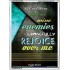 WRONGFULLY REJOICE OVER ME   Frame Bible Verses Online   (GWARMOUR4593)   "12X18"