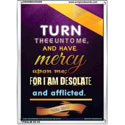 TURN THEE UNTO ME   Scriptural Wall Art   (GWARMOUR4609)   