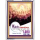 WATCH THEREFORE   Bible Verse Wall Art Frame   (GWARMOUR4665)   