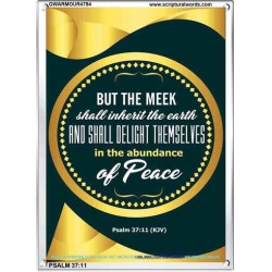 THE MEEK   Bible Verse Picture Frame Gift   (GWARMOUR4784)   