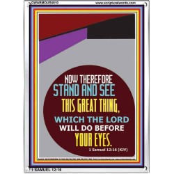THIS GREAT THING   Large Framed Scripture Wall Art   (GWARMOUR4810)   