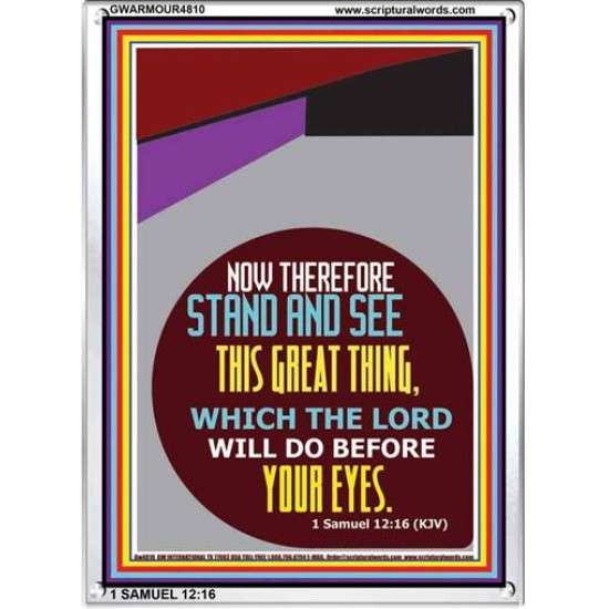 THIS GREAT THING   Large Framed Scripture Wall Art   (GWARMOUR4810)   